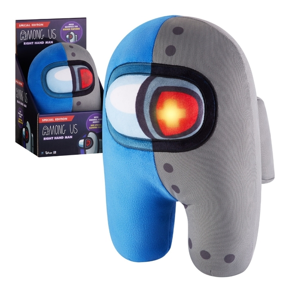 NEW 10" Among Us Right Hand Man Special Edition Huggable Plush - Picture 3 of 3